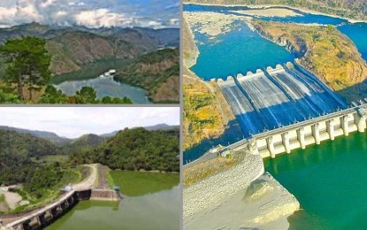<p>Binga, Ambuklao, and Magat Dams</p>