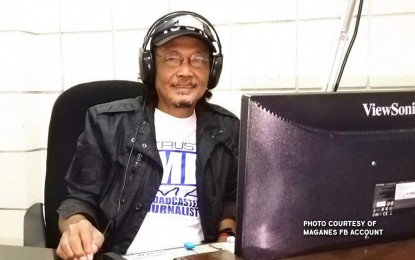 <p>Pangasinan newsman Virgilio Maganes</p>