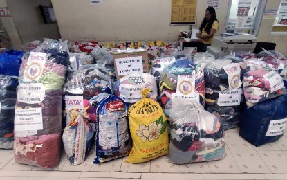 <p>Donations for typhoon victims <em>(File photo)</em></p>