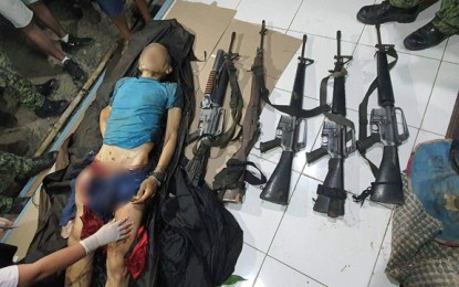 <p><strong>REBEL LEADER KILLED.</strong> Leonido Nabong, a ranking leader of the New People's Army, was killed in an encounter with government troops in Barangay ZNAC, Tampilisan, Zamboanga del Norte on Friday (Nov. 13, 2020). He had standing warrants of arrest for multiple murder charges, damage to government property, and rebellion. <em>(Photo courtesy of the 44th Infantry Battalion)</em></p>