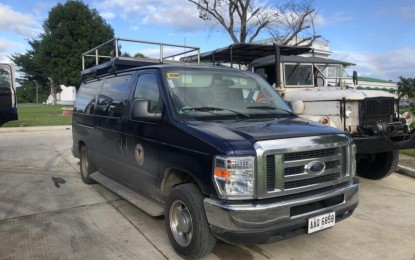 <p><strong>MILITARY EQUIPMENT.</strong> The communications van is capable of air-to-ground, ground-to-ground, sea-to-ground, and long-range communications. It is now deployed at the Cagayan Provincial Capitol.<em> (Photo courtesy of PAF)</em></p>