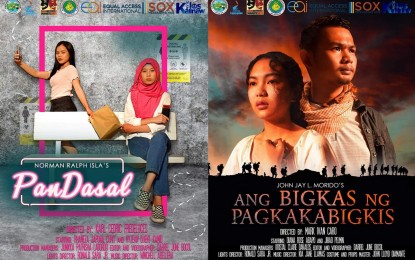 <p><strong>PEACE CELEBRATION.</strong> Photo shows two of the four virtual plays that will be featured in the week-long celebration of the Mindanao Week of Peace 2020 that will open on Friday, Oct. 27. The annual event, which runs until Dec. 3, 2020, is hosted by the Sarangani provincial government, in partnership with the Mindanao State University-General Santos <em>(Photo courtesy of Kilos Kalinaw)</em></p>