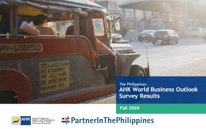 <p>Cover of the AHK World Business Outlook (WBO) Survey-Fall 2020</p>