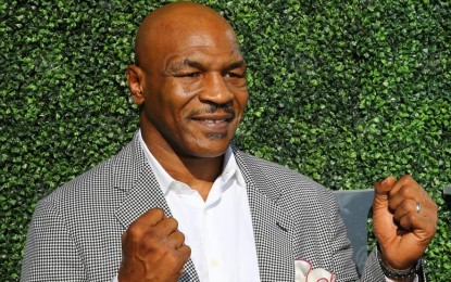 <p>Former world heavyweight champion Mike Tyson<em> (Anadolu)</em></p>