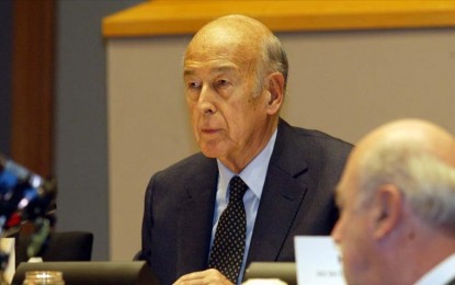 <p>Former French President Valery Giscard d'Estaing</p>