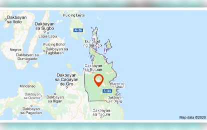 <p>Google map of Caraga Region</p>
<p> </p>