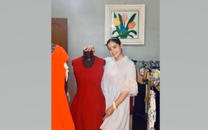 <p><strong>CERTIFIED FASHIONISTA.</strong> Flight attendant turned to preloved fashion selling to take control of her time and life amid the prevailing Covid-19 pandemic. <em>(Photo courtesy of Laudale Zabala)</em></p>