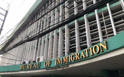 <p>Facade of the Bureau of Immigration office in Manila (File<em> photo)</em></p>