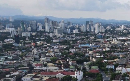 <p><strong>FLATTENED COVID-19 CURVE.</strong> Photo shows the uptown district of Cebu City which used to be the hotspot of Covid-19 but is now leading other localities in Central Visayas in flattening the curve. The Department of Health (DOH)-Central Visayas reported single-digit new coronavirus cases in the highly-urbanized cities of Cebu, Mandaue, and Lapu-Lapu while Cebu province reported nine cases, the lowest after several months of recording double or triple-digit tally of new cases.<em> (Photo courtesy of Jun Nagac)</em></p>