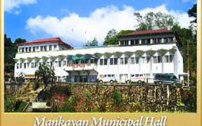 <p>Facade of Mankayan, Benguet municipal hall <em>(PNA photo courtesy of Benguet PLGU FB page)</em></p>