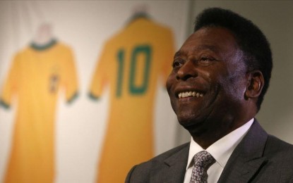 <p>Football legend Pele<em> (Anadolu)</em></p>