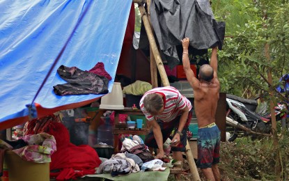 <p><br /><br /><strong>TYPHOON DAMAGES.</strong> Tropical Depression Vicky destroyed some PHP264.3 million worth of properties in Agusan del Sur province, the Provincial Disaster Risk Reduction and Management Officer says. The typhoon affected at least 28,227 families in the province.<em> (Contributed photo by Ivy Marie Mangadlao)</em></p>