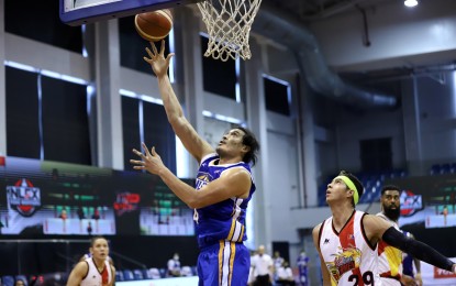 <p>NLEX player Raul Soyud. (<em>Photo courtesy of PBA Images)</em></p>