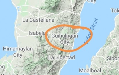 <p>Google map of Guihulngan City  </p>