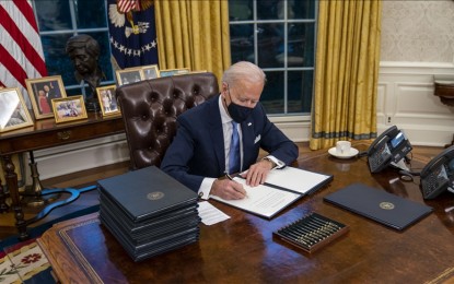 <p>Newly-installed US President Joseph “Joe” Biden <em>(Anadolu)</em></p>