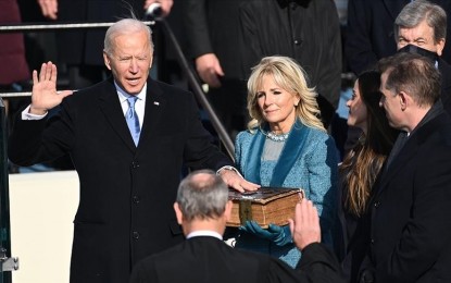 <p>US President Joseph Biden Jr. and First Lady Jill Biden<em> (Anadolu photo)</em></p>