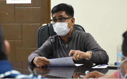 <p><strong>VACCINE PROCUREMENT.</strong> Mayor Jose Ivan Dayan Agda of Borongan City, Eastern Samar. The city government is eyeing to buy 90,000 doses of coronavirus disease 2019 (Covid-19) vaccine, its mayor announced on Monday (Jan. 25, 2021). <em>(Photo courtesy of Borongan City government)</em></p>