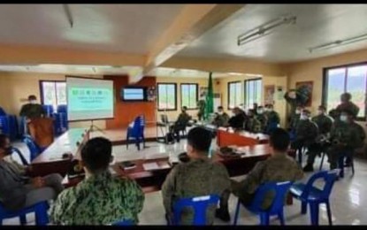 <p><strong>INSURGENCY-FREE.</strong> A total of eight villages in the provinces of Aurora and Nueva Ecija have been declared cleared of insurgency. This was disclosed during a meeting conducted Wednesday (Jan. 28, 2021) by the Area Clearing Evaluation Team composed of the Armed Forces of the Philippines, Philippine National Police, and local government units of the two provinces. <em>(Photo courtesy of the Army's 91st IB)</em></p>