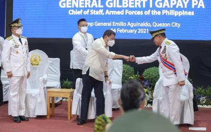 Gapay offered gov’t post after tour of duty as AFP chief