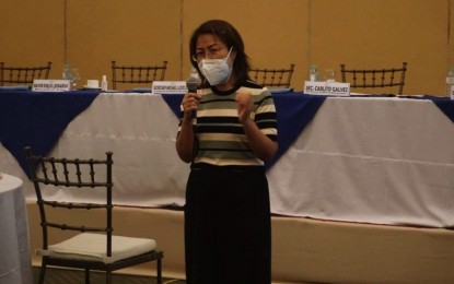 <p>Department of Health 7 (Central Visayas) chief pathologist, Dr. Mary Jean Loreche <em>(Photo courtesy of Minerva Newman)</em></p>