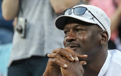 <p>Basketball legend Michael Jordan <em>(Anadolu photo)</em></p>