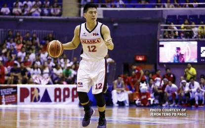 <p>Alaska's star guard Jeron Teng</p>