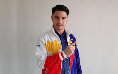 <p>Filipino karateka James De los Santos. <em>(Photo from James De los Santos Facebook page)</em></p>