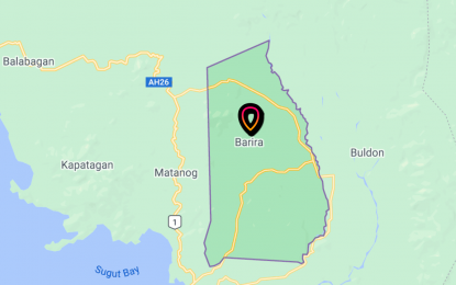 <p>Google map of Barira, Maguindanao.</p>