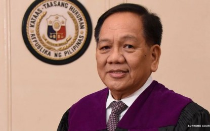 <p><strong>OUTGOING CHIEF.</strong> Chief Justice Diosdado Peralta will step down on March 27, 2021, one year ahead of his actual retirement. Three senior Associate Justices have expressed their intent to replace him. <em>(Photo by SC)</em></p>