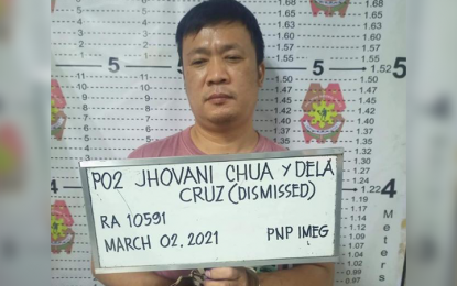 <p>Former Police Officer 2 Jhovani Chua <em>(Photo courtesy of PNP PIO)</em></p>