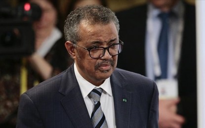 <p>WHO Director-General Tedros Ghebreyesus <em>(Anadolu photo)</em></p>