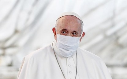 <p>Pope Francis.<em> (Anadolu photo)</em></p>