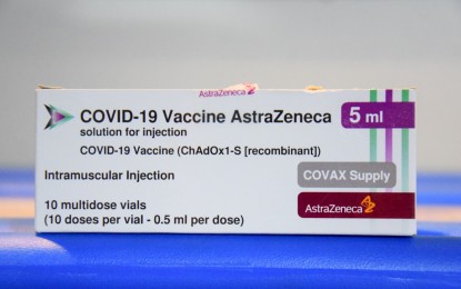 <p>AstraZeneca vaccine<em> (PNA file photo)</em></p>