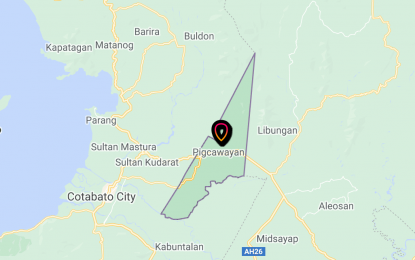 <p>Google map of Pigcawayan municipality, North Cotabato.</p>