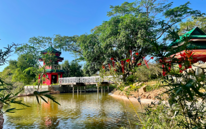 <p><strong>FREE ADMISSION.</strong> The Chinese Garden in Ilocos Norte was opened to locals and tourists for free on March 9, 2021. The garden was built next to the Malacanang of the North, overlooking the majestic Paoay Lake in Suba, Paoay, Ilocos Norte. <em>(PNA photo by Leilanie G. Adriano)</em></p>