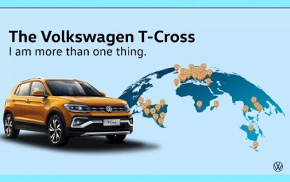 <p><strong>VW T-CROSS.</strong> Volkswagen T-Cross will be launched in the Philippine market by the second quarter of 2021. T-Cross is the first subcompact sport utility vehicle that the German carmaker will bring to the Philippines. <em>(Photo courtesy of Volkswagen Philippines) </em></p>