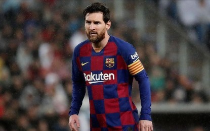 <p>Barcelona superstar Lionel Messi <em>(Anadolu photo)</em></p>