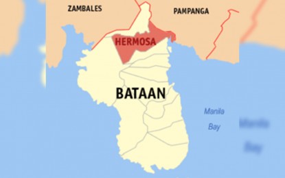 <p>Map of Hermosa, Bataan<em> (Google image)</em></p>