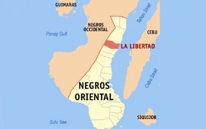 <p>Map of La Libertad, Negros Oriental<em>. (Google image)</em></p>
