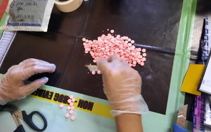 <p><strong>CONFISCATED</strong>. Some PHP6.2 million worth of party drugs known as ecstasy was seized in Mabalacat City, Pampanga on Thursday (March 18, 2021). Joint elements of the Philippine Drug Enforcement Agency National Capital Region (PDEA-NCR) and PDEA Region III-Pampanga Provincial Office, Bureau of Customs, Philpost Inspectorate Service, and the local police conducted a controlled delivery operation that led to the arrest of Agatha Lavadia Palen at the Mabalacat City Post Office, in Barangay San Francisco, Mabalacat City. <em>(Photo by PDEA-Region III)</em></p>