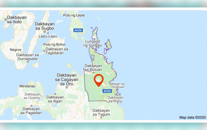 <p>Map of Caraga Region <em>(Google image)</em></p>