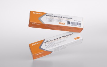 <p>Sinovac's CoronaVac vaccine <em>(Contributed photo)</em></p>
