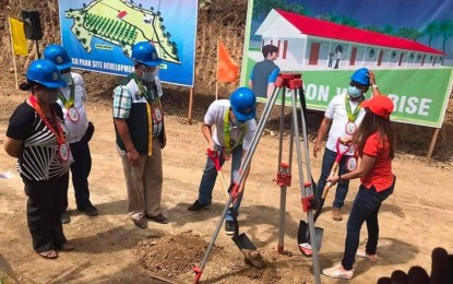 <p><strong>MULTIPLIER FARM</strong>. A groundbreaking was recently conducted for the PHP10-million swine multiplier and technology demonstration farm in Jagna town, Bohol province. The Department of Agriculture in Central Visayas on Monday (March 29, 2021) said the farm is aimed at sustaining an eligible source of quality hogs that would be available and accessible to the local farmers. <em>(Photo courtesy of DA-7)</em></p>