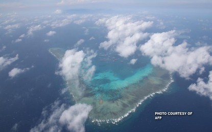 <p>Julian Felipe Reef in the West Philippine Sea <em>(Photo courtesy of AFP)</em></p>
