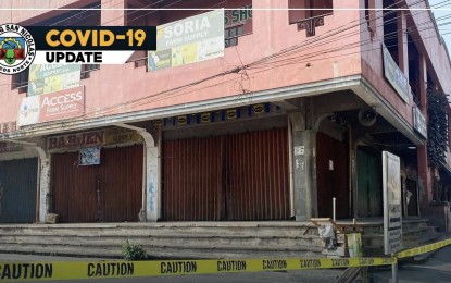 <p><strong>LOCKDOWN</strong>. The San Nicolas public market in Ilocos Norte remains closed until further notice. As of April 4, Ilocos Norte has logged a total of 57 cases, 51 of them from San Nicolas town. <em>(Photo courtesy of the municipal government of San Nicolas)</em></p>
