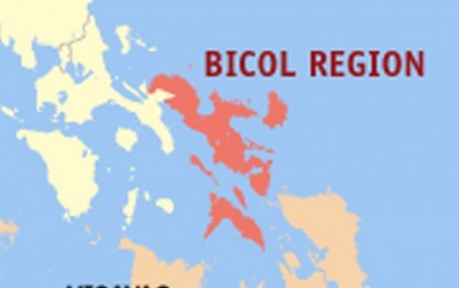 <p>Map of Bicol Region <em>(Google image)</em></p>