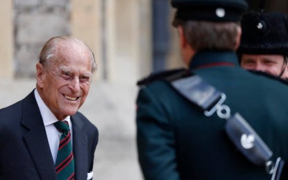 <p><strong>QUEEN’S CONSORT.</strong> Prince Philip died on Friday morning at the age of 99 at Windsor Castle. He was married to Queen Elizabeth for 73 years. <em>(Photo courtesy of The Royal Family Facebook)</em></p>