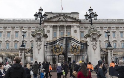 <p><strong>ROYAL FUNERAL.</strong> Buckingham Palace announced on Saturday that the royal ceremonial funeral for Prince Philip will be on Saturday (April 17, 2021) at Windsor Castle. Only 30 will attend in compliance with government guidance, including social distancing. <em>(Photo by Anadolu)</em></p>