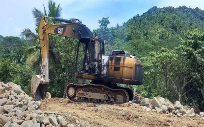 <p><strong>NPA ATROCITY. </strong>Communist New People’s Army rebels torched some PHP5 million worth of construction equipment on Monday (April 12, 2021) in Barangay Mapawa, Surigao City. The equipment belongs to a company constructing a farm-to-market road in the area. <em>(Photo courtesy of PRO-13)</em></p>