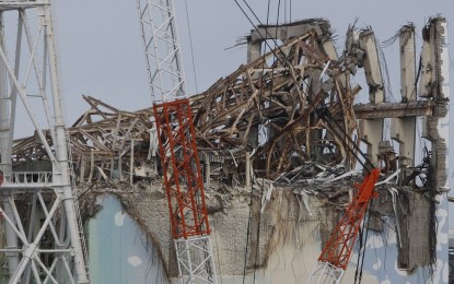 <p>Photo taken on Feb. 20, 2012 shows destroyed No.3 reactor building of Tokyo Electric Power Co. (TEPCO)'s tsunami-crippled Fukushima Daiichi nuclear power plant in Fukushima prefecture, Japan.<em> (Xinhua/Pool)</em></p>